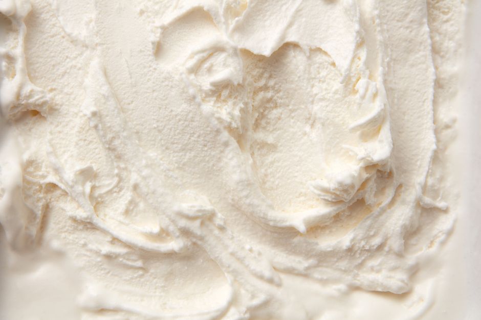 Glace vanille maison sans sorbetière pour accompagner la tarte