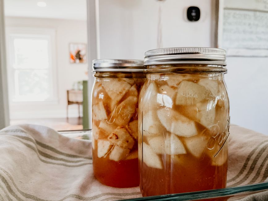 Compote de pommes vanillée : texture lisse ou avec morceaux