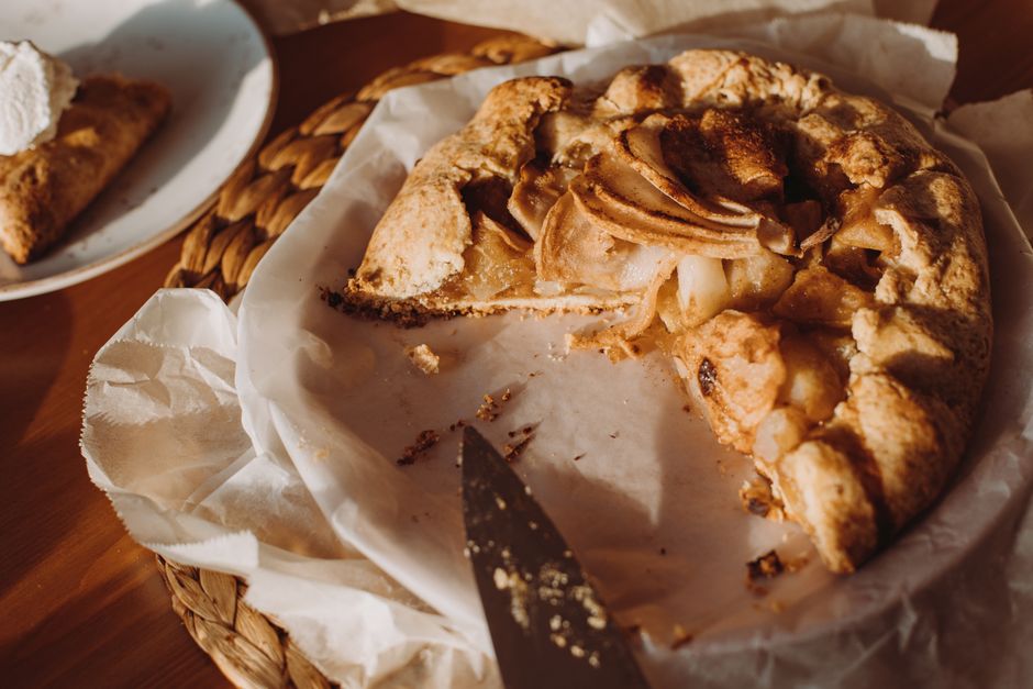 Tarte aux pommes rustique : simple et sans moule